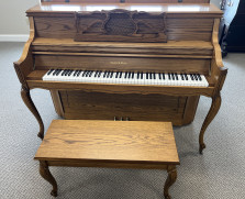 Charles R Walter console piano